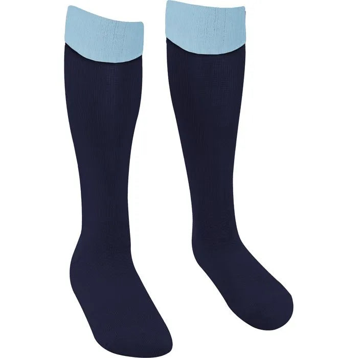 Mount St Mary's Navy/Sky PE socks