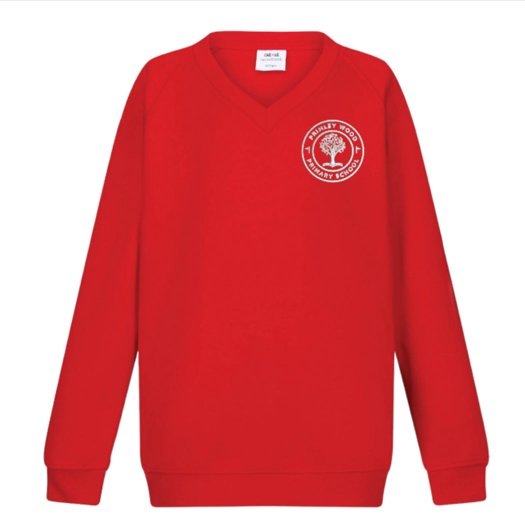 Primley Wood Primary V-neck jumper