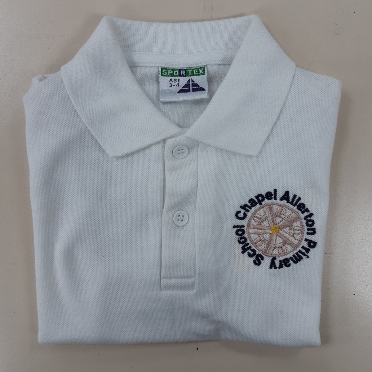 Chapel Allerton Primary School White Polo